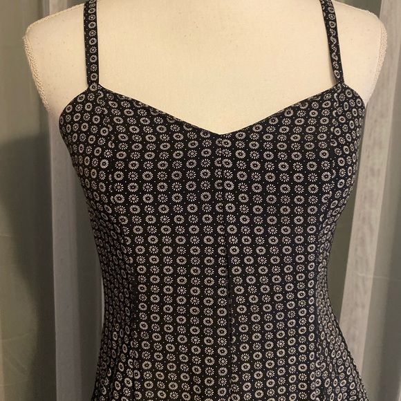 Vintage 90’s Contempo casuals floral sweetheart maxi dress - Picture 2 of 7